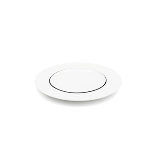 FAUCHON – 6 Dessert Plates Lines 22cm
