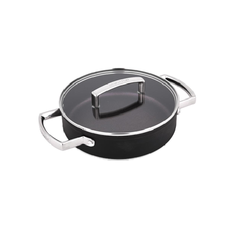 Fauchon 18 cm Sauté Pan with Lid - Stainless Steel, Non-stick
