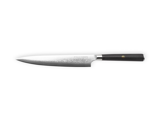 Fauchon – 32.5 cm chef’s knife, Damascus 10CR15MOV steel, with protective sheath
