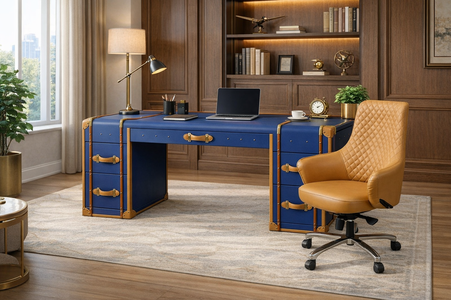 Luxury Director’s Office Desk 3 MAISON DU LYS