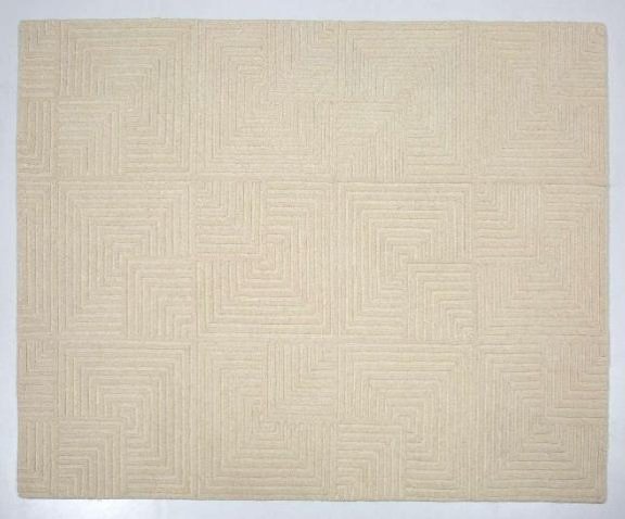Hand Tufted Woolen Carpet-22160 9 MAISON DU LYS