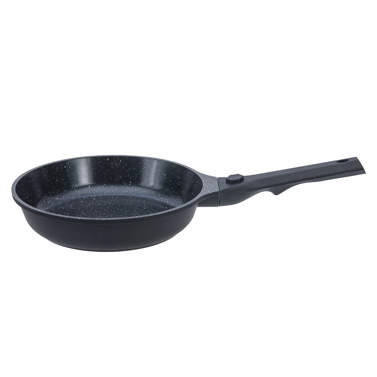 Laguiole Alizée Frying Pan 28cm, Black, Removable Handle, Ceramic Non-Stick, Induction Ready