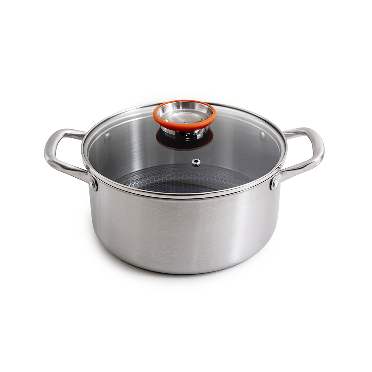 LAGUIOLE – Triplex (3-ply) stockpot 24 cm with lid “Blackcube