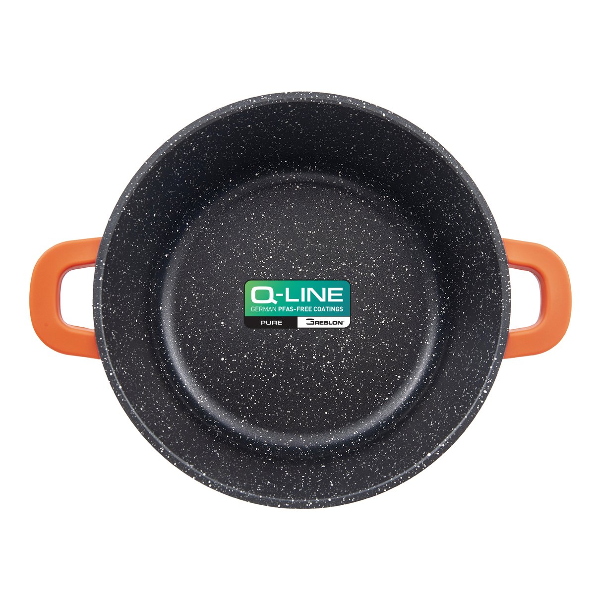 Laguiole – Stockpot 28 cm (6.7 L) Black, Greblon® CK2 ceramic non-stick coating, induction compatible 5 MAISON DU LYS