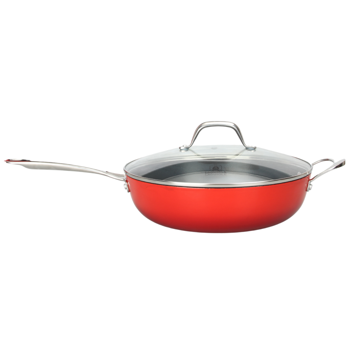 Laguiole - RED AirIron Sauté pan 32x8.2cm