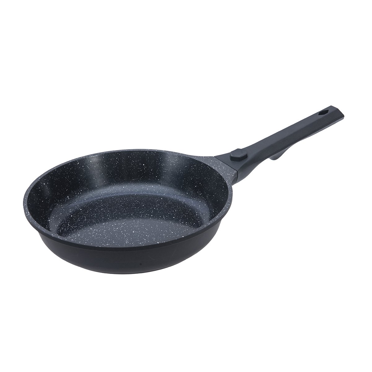 Laguiole – “Alizée” 2-frying pan set (24/28 cm) Black, removable handle, Greblon® CK ceramic non-stick coating, induction compatible 3 MAISON DU LYS