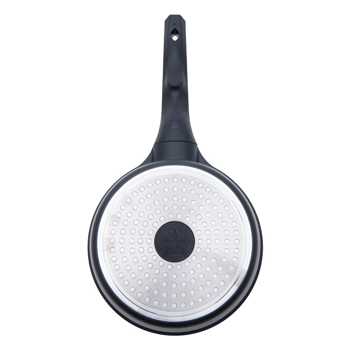 Laguiole – “Alizée” 2-frying pan set (24/28 cm) Black, removable handle, Greblon® CK ceramic non-stick coating, induction compatible 5 MAISON DU LYS