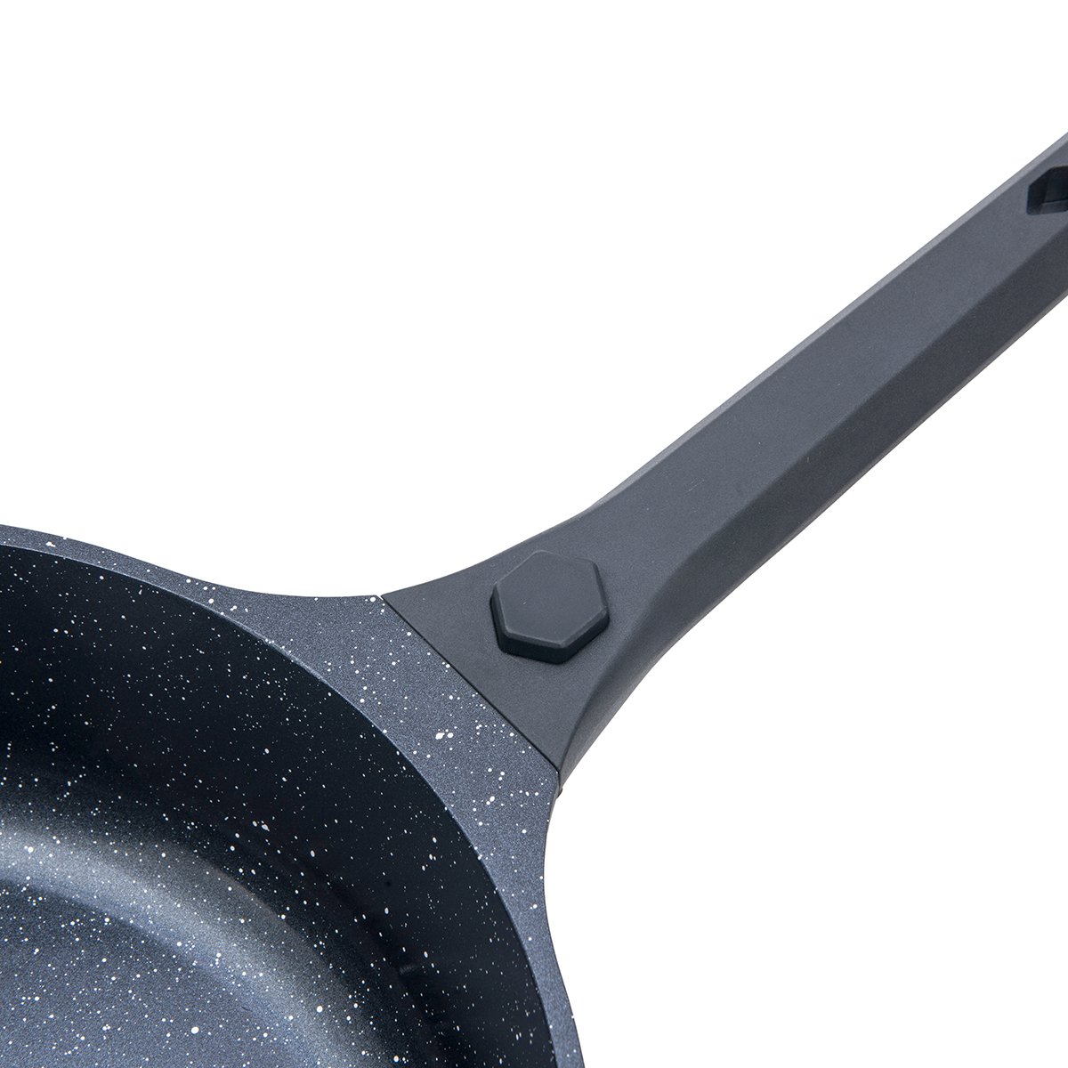 Laguiole – “Alizée” 2-frying pan set (24/28 cm) Black, removable handle, Greblon® CK ceramic non-stick coating, induction compatible 6 MAISON DU LYS