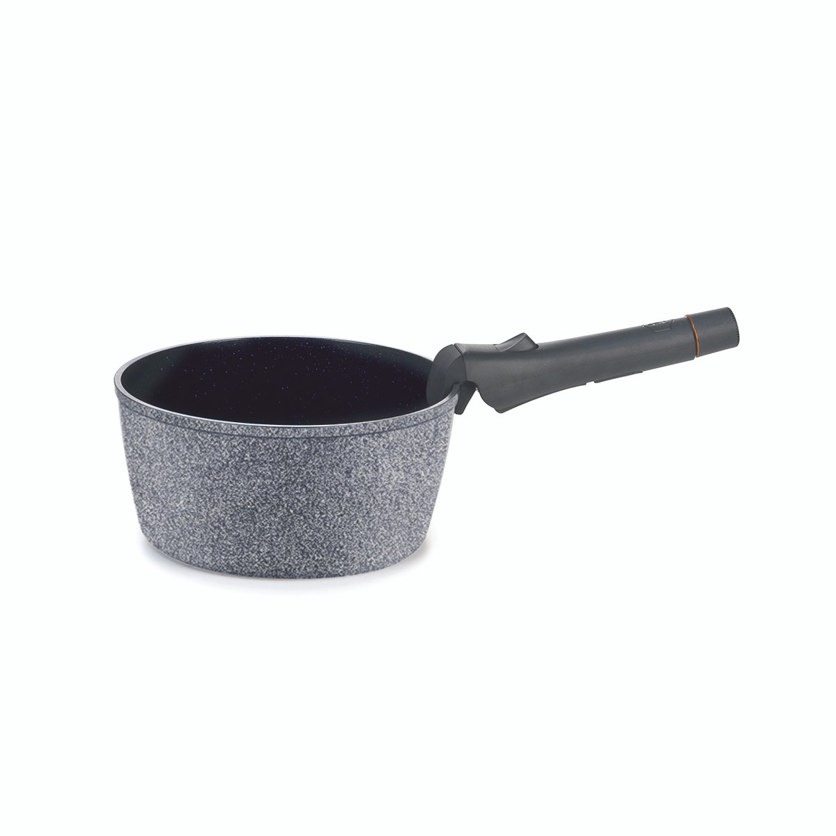 Laguiole - Set 9 pièces CHARBON 'réactif' sauce pans, stockpot, saucepans, Universal removable handle 3 MAISON DU LYS