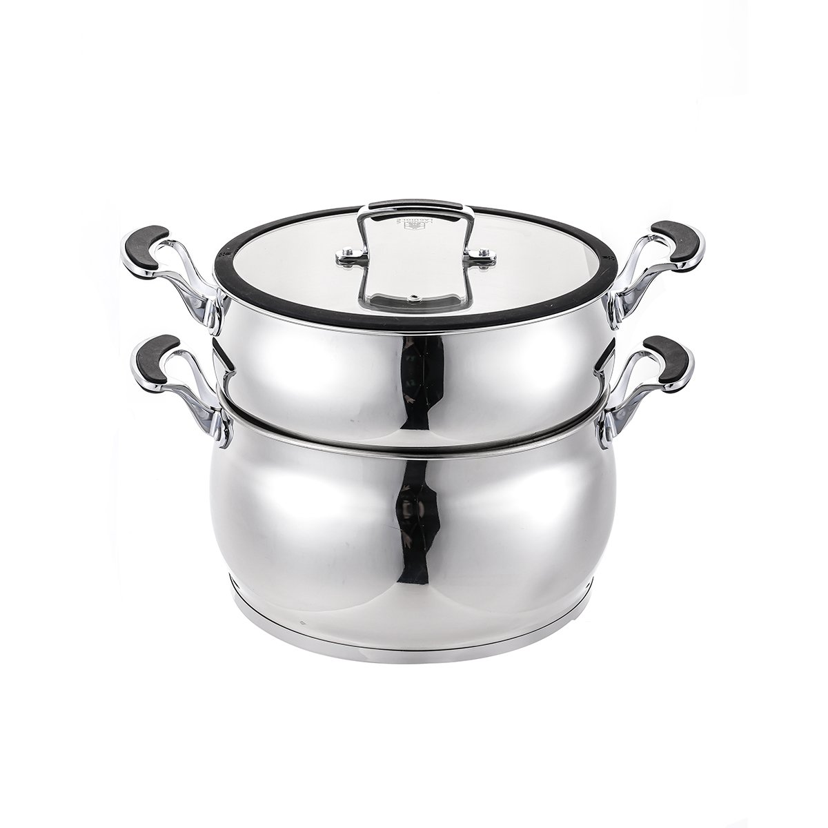 Laguiole – Stainless steel couscoussier 18/8, 26 cm (8 L) couscous cooker