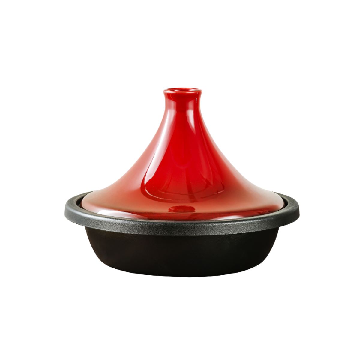 Laguiole – Red cast iron tajine 27 cm (2.0 L)