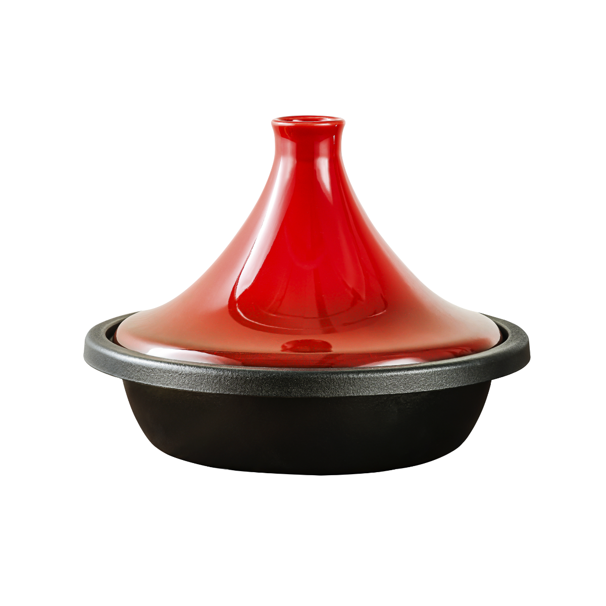 Laguiole – Red cast iron tajine 32 cm (2.9 L)