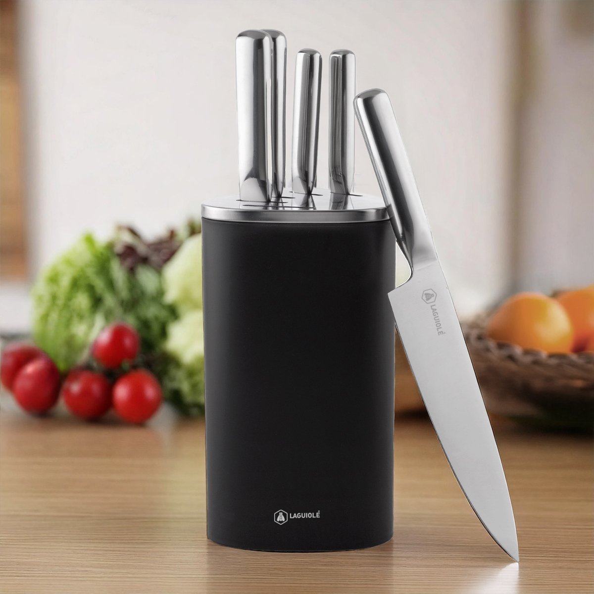 Laguiole - Knife block 5 pieces Orion 2 MAISON DU LYS
