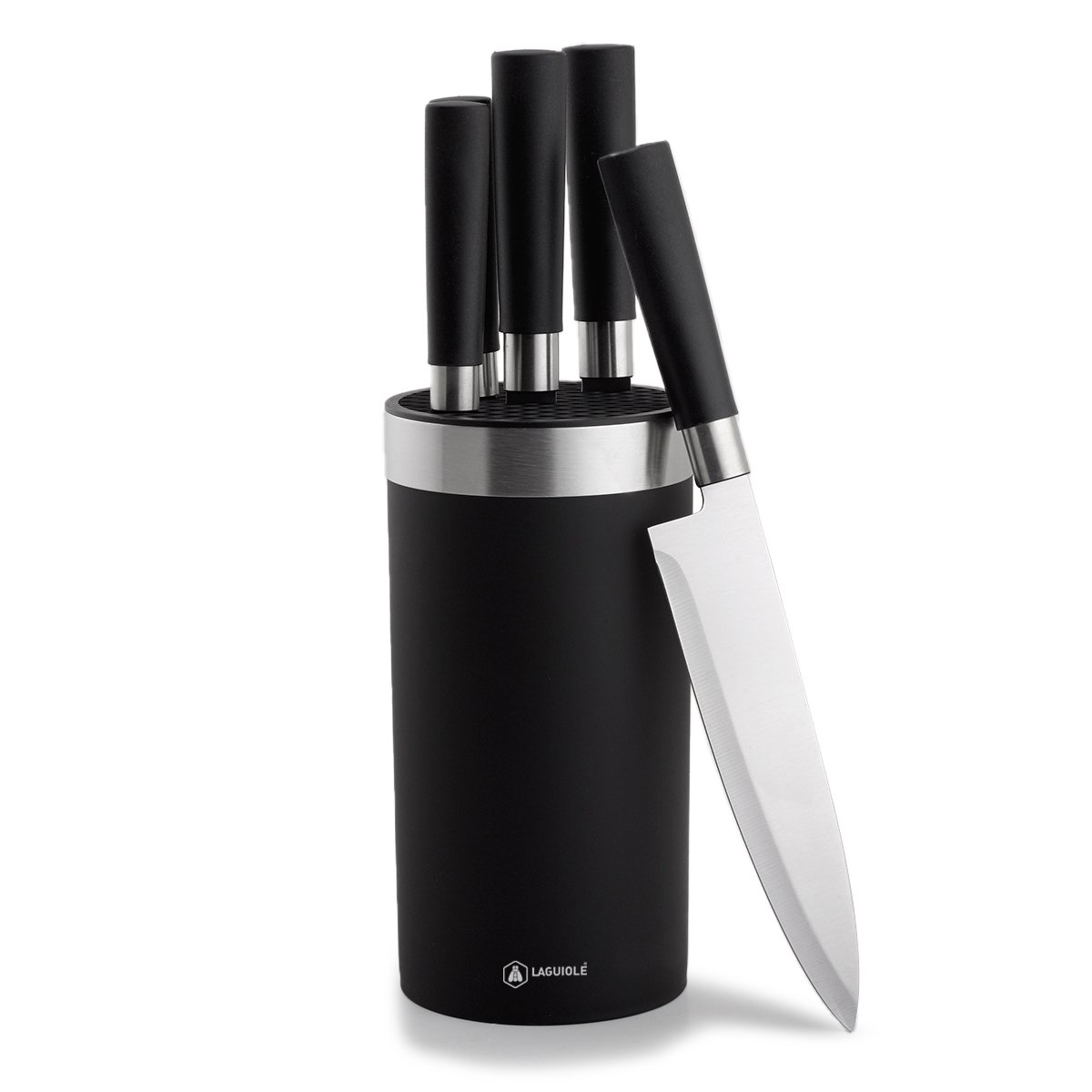 Laguiole - Knife Block 5 pieces Simplié
