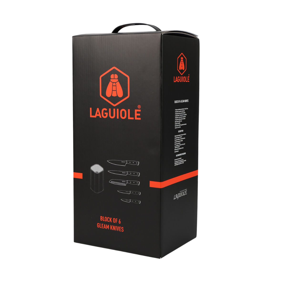 Laguiole - Knife Block 5 pieces 'Gleam' 2 MAISON DU LYS