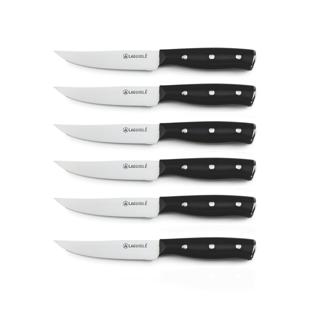 Laguiole – Set of 6 steak Knives ‘Gleam’
