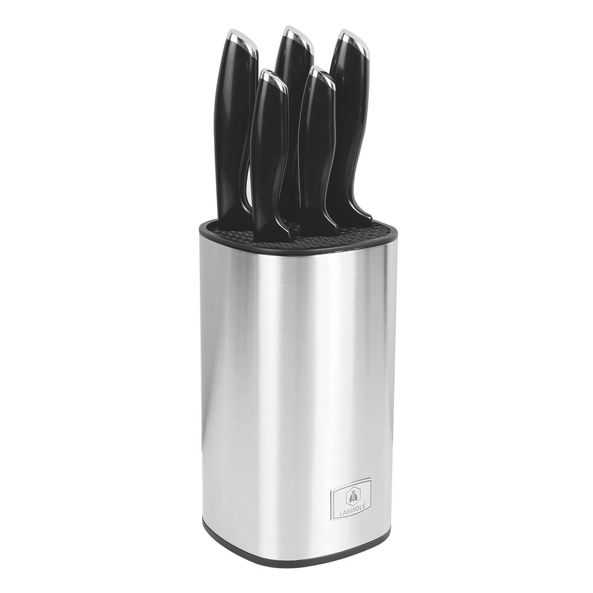 Laguiole – Knife block of 5 knives ‘Lumin’