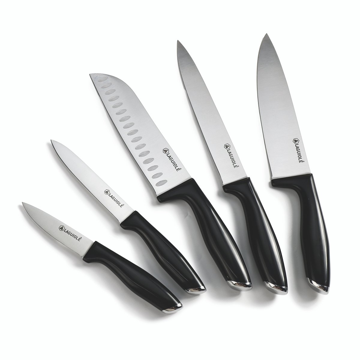 Laguiole - Knife block of 5 knives 'Lumin' 7 MAISON DU LYS
