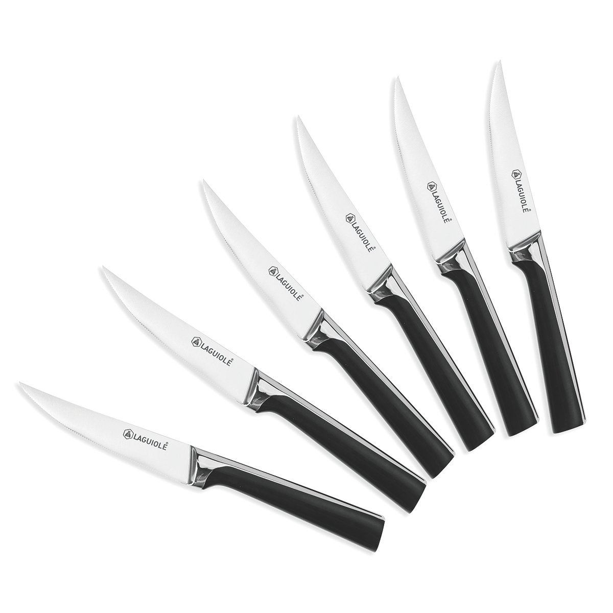 Laguiole – Set of 6 steak knives ‘ScintiBois’
