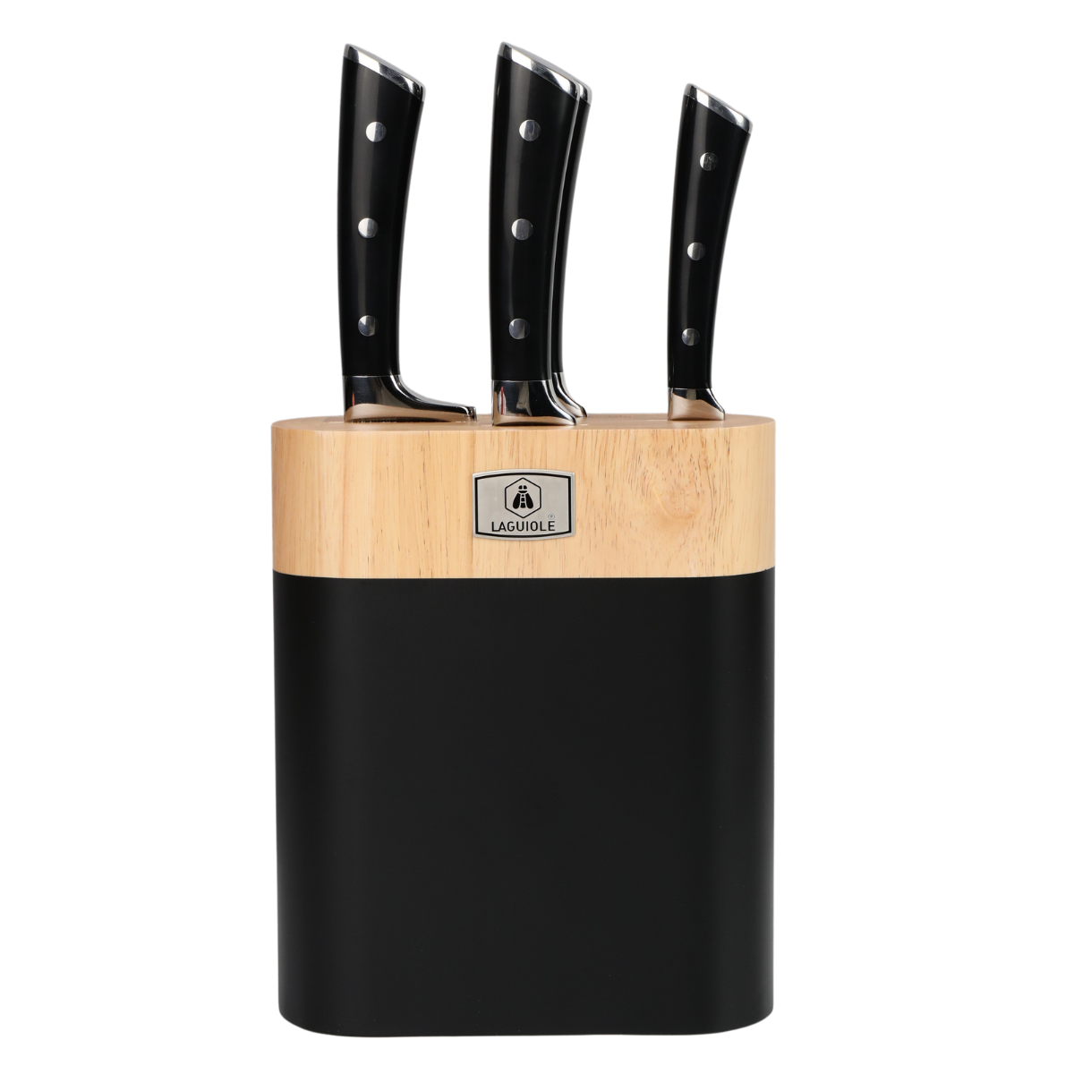 Laguiole - Knife block 4 knives 'LustroBois'
