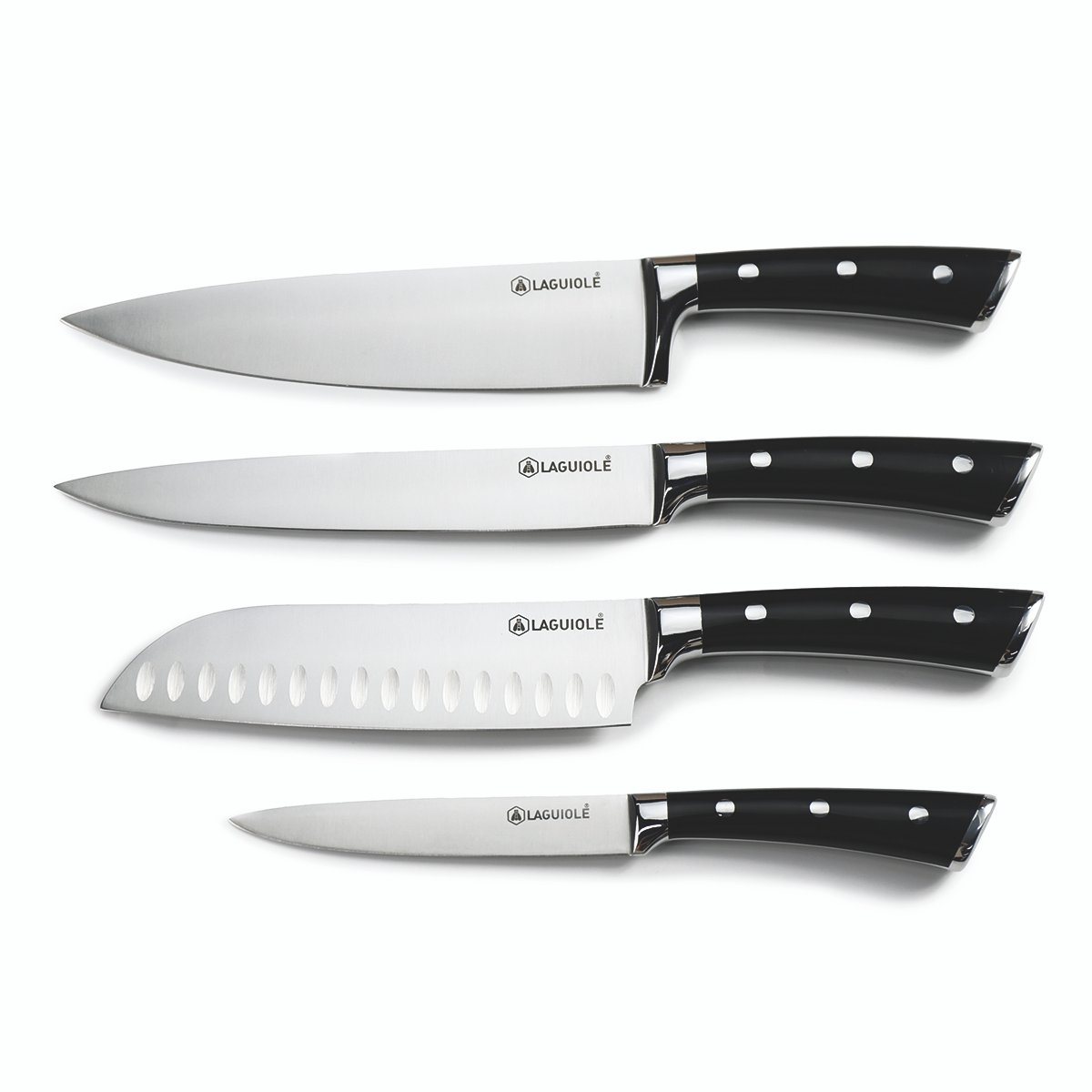 Laguiole - Knife block 4 knives 'LustroBois' 6 MAISON DU LYS