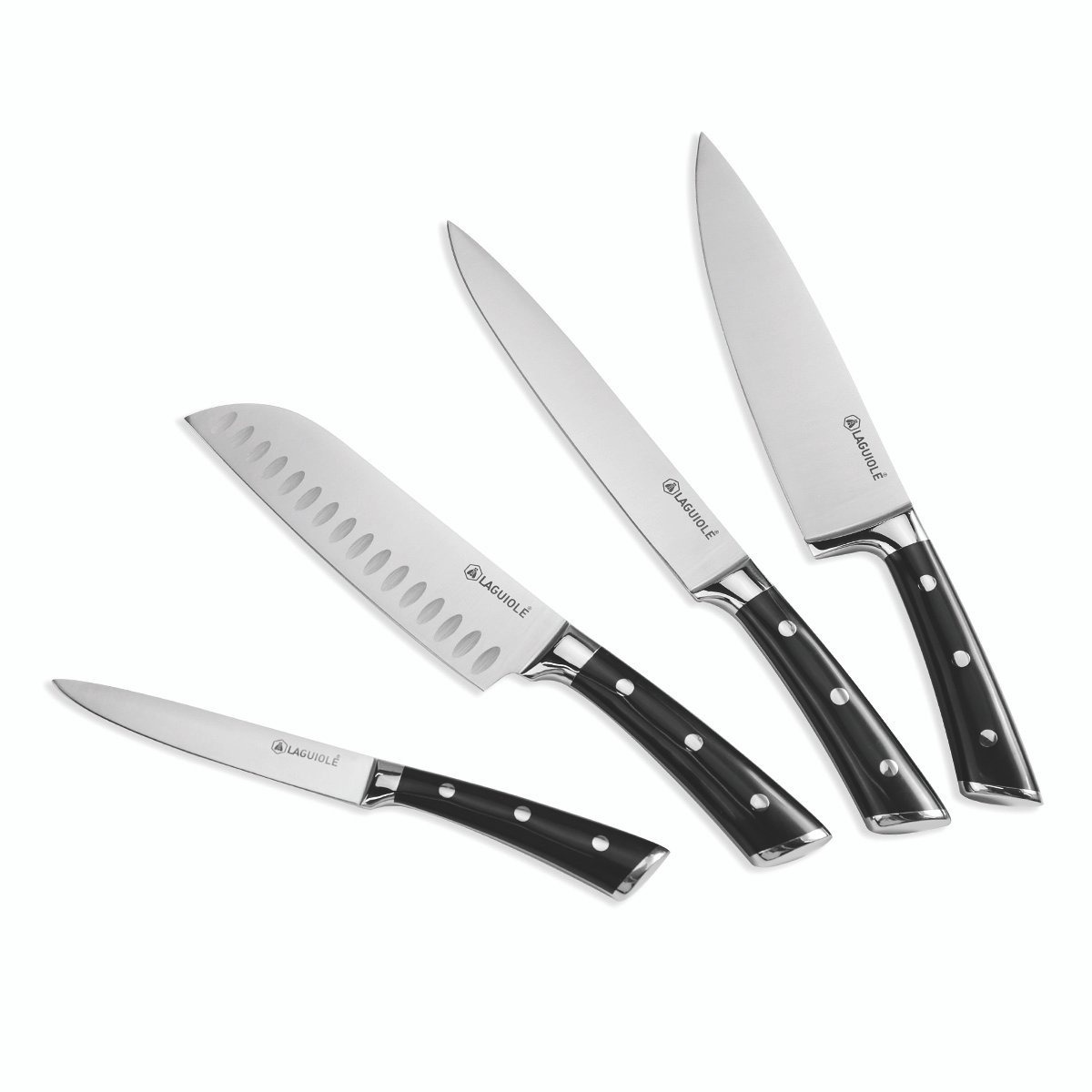 Laguiole - Knife block 4 knives 'LustroBois' 7 MAISON DU LYS