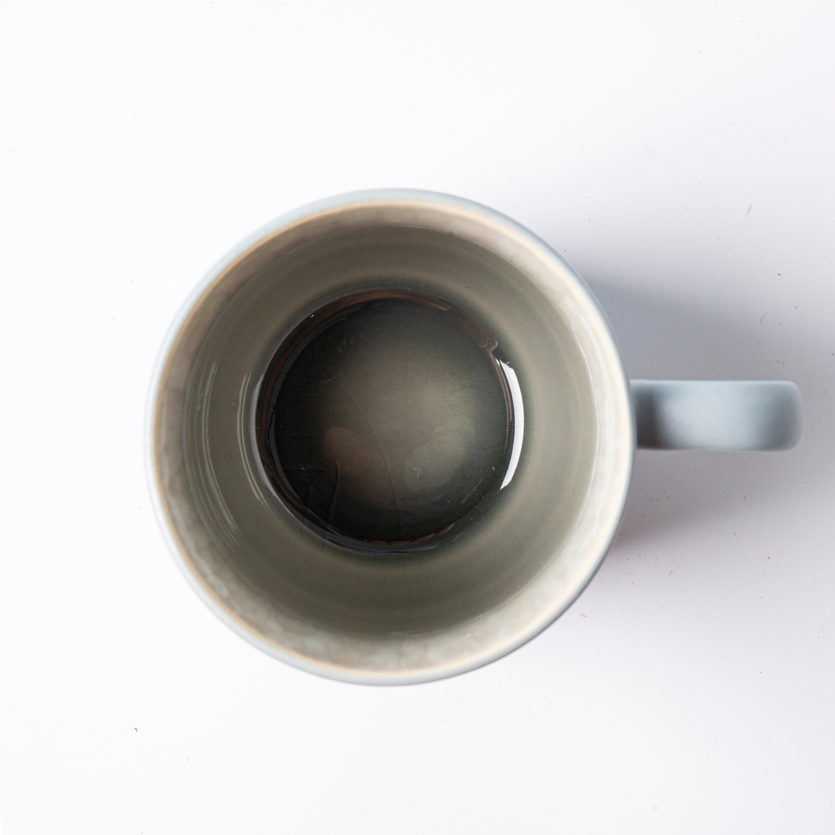 Laguiole - 2 Mugs in stoneware with reactive glaze, Iris Blue 2 MAISON DU LYS