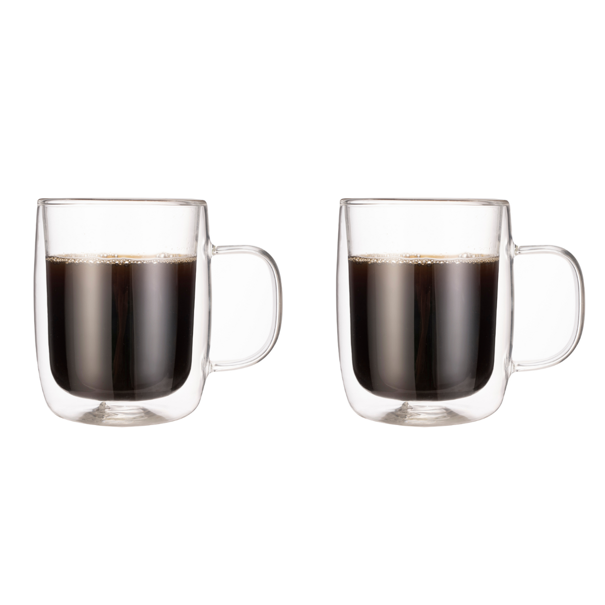 Laguiole - 2 Tea Mugs 250ml with double wall glass