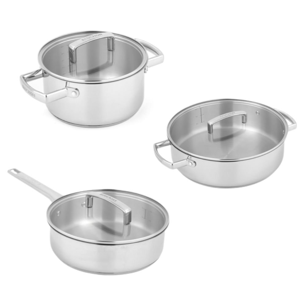 FAUCHON SET OF 3 Stainless steel 5 MAISON DU LYS